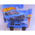 Hot Wheels TOYOTA Tacoma Pick up  Double Cab ( Blue ) Like Hilux Bakkie