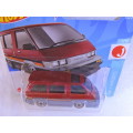 Hot Wheels TOYOTA Van ( Red/Grey )