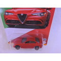 Matchbox Alfa Romeo Giulia  ( Red ) ITALY 6/12  Like Hot Wheels