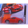 Majorette Alfa Romeo 4C Coupe  ( Red )  Like Hot Wheels