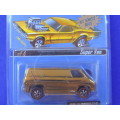 Hot Wheels SUPER CHROMES Super Van ( Gold ) 2010 RLC Rewards Series 1869/3072