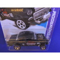 Hot Wheels Chevy Chevrolet 55 Bel Air Gasser ( #68 Black )  # CHEVY BLOW OUT SALE #