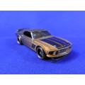 Hot Wheels 69 FORD Mustang Boss 302 ( Brown to Black blend )
