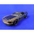 Hot Wheels 69 FORD Mustang Boss 302 ( Brown to Black blend )