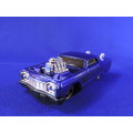 Hot Wheels 64 Chevy Chevrolet Impala ( Blue with Hot engine and exhausts ) # CHEVY BLOW OUT SALE #