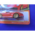 Matchbox PORSCHE 911 CARRERA Cabriolet ( Red Gold Rims ) like Hot Wheels