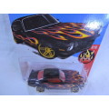 Hot Wheels CHEVY CHEVROLET Camero ( Black with Flames ) # CHEVY BLOW OUT SALE #
