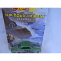 Hot Wheels CHEVY CHEVROLET Chevy Nova ( Green ) Road Trippin # CHEVY BLOW OUT SALE #