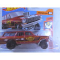 Hot Wheels CHEVY CHEVROLET Nova Wagon Gasser ( Red  ) # CHEVY BLOW OUT SALE #