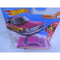 Hot Wheels CHEVY CHEVROLET 63 Chevy 11 ( Pink with Flames ) # CHEVY BLOW OUT SALE #