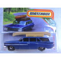 Matchbox CHEVY CHEVROLET Wagon (  Blue with Canoe ) # CHEVY BLOW OUT SALE #