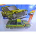 Hot Wheels CHEVY CHEVROLET Silverado Bakkie ( Green ) # CHEVY BLOW OUT SALE #