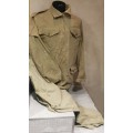 SOUTH AFRICAN EARLY PARATROOPER DENISON JUMP JACKET and TROUSERS