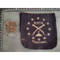 M.O.T.H VETERANS BLAZER BADGE AND CAP BADGE