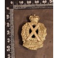 WW1 GENUINE SCOTTISH HORSE YEOMANRY REGIMENT CAP BADGE