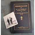 SAP KRIMINOLOGIE 1933, AUTHORS COPY WITH PHOTO IN NEW YORK