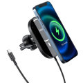 Hoco CA90 In-Car Magnetic Wireless Car Charger Phone Holder (MAGSAFE)