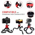 Octopus Tripod with Phone Holder for Phone and Camera-12 inch/ 30.5cm and Detachable Legs