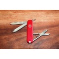Victorinox - 58mm - Swiss Army Knife - (Classic SD) with logo Crest