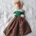 Vintage 1990s Winters Eve Christmas Barbie Doll (1994) - Like new condition
