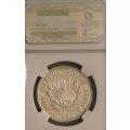 1992 South Africa Silver R 1 Coinage Centennial PF 69 Ultra Cameo