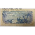 S.A 2 Rand Replacement Note, Y3/640031 Signed Gov. De Jongh, 3rd Issue.