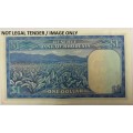 Rhodesian 10 Shillings Note of 18 April 1978 Salisbury No: L98/472743 to 472750.