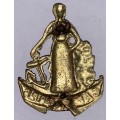 WWII.: -  African SA Army Cape Corps Cap Badge of WW`1