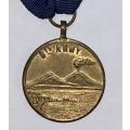 WWII, 8th Army Commemorative Medal of the Allied Armies In Naples in 1943.