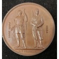 Bronze Medallion From the Imperial Challenge Shield, Rifle ShootIng Competition, 1910