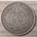 1 X 1896 2½ Shillings Zuid Afrikaansche Republiek