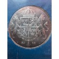 50 Kronor - Carl XVI Gustaf Royal Wedding - 1976 ( 0.925 SILVER)