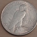 1922 US PEACE DOLLAR