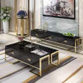 Haggerton Coffee Table and TV Stand Set (Black)