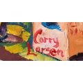 Painting by Corry Larsen 40,5cm x 30,5cm Orignal [Oil on Board]
