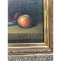 Still Life of Fruit and Copper Jug 1976, Oil on canvas by Wilhelm H. Ploner