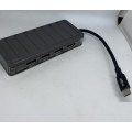 l7-in-1 Type C Hub Multi-Function Adapter HDMI, SD, USB - Grey