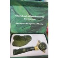 Real Mineral Stone Face Roller & Gua Sha Set
