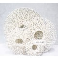 4x Wall Baskets /white/ Edge Home Decor. 20/30/40/50cm