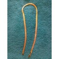 Quality Unisex 8mm 18ct Yellow Gold Filled Imported Neck Chain