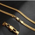 Quality Unisex 8mm 18ct Yellow Gold Filled Imported Neck Chain