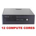 HP ELITEDESK (7th GEN) with 12 Cores - EXCELLENT BUSINESS PC