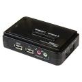 StarTech KVM Switch, Control 2 PC`s with 1 Mouse, keyboard, monitor