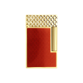 St Dupont Ligne 2 GUILLOCHE UNDER LACQUER DRAGON RED
