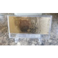 Stunning Leopard Gold Banknote in Display Stand!!!