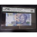 2018 R100 Mandela Commemorative PMG 66