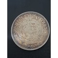 1897 Zar Silver 2.5 Shillings