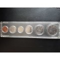 1976 Canada Uncirculated Coin set in Holder