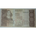 Third issue GPC 20 Rand old bank note