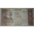 Third issue GPC 20 Rand old bank note